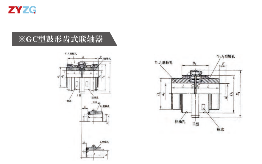 GC   型鼓形齿式联轴器(qi)